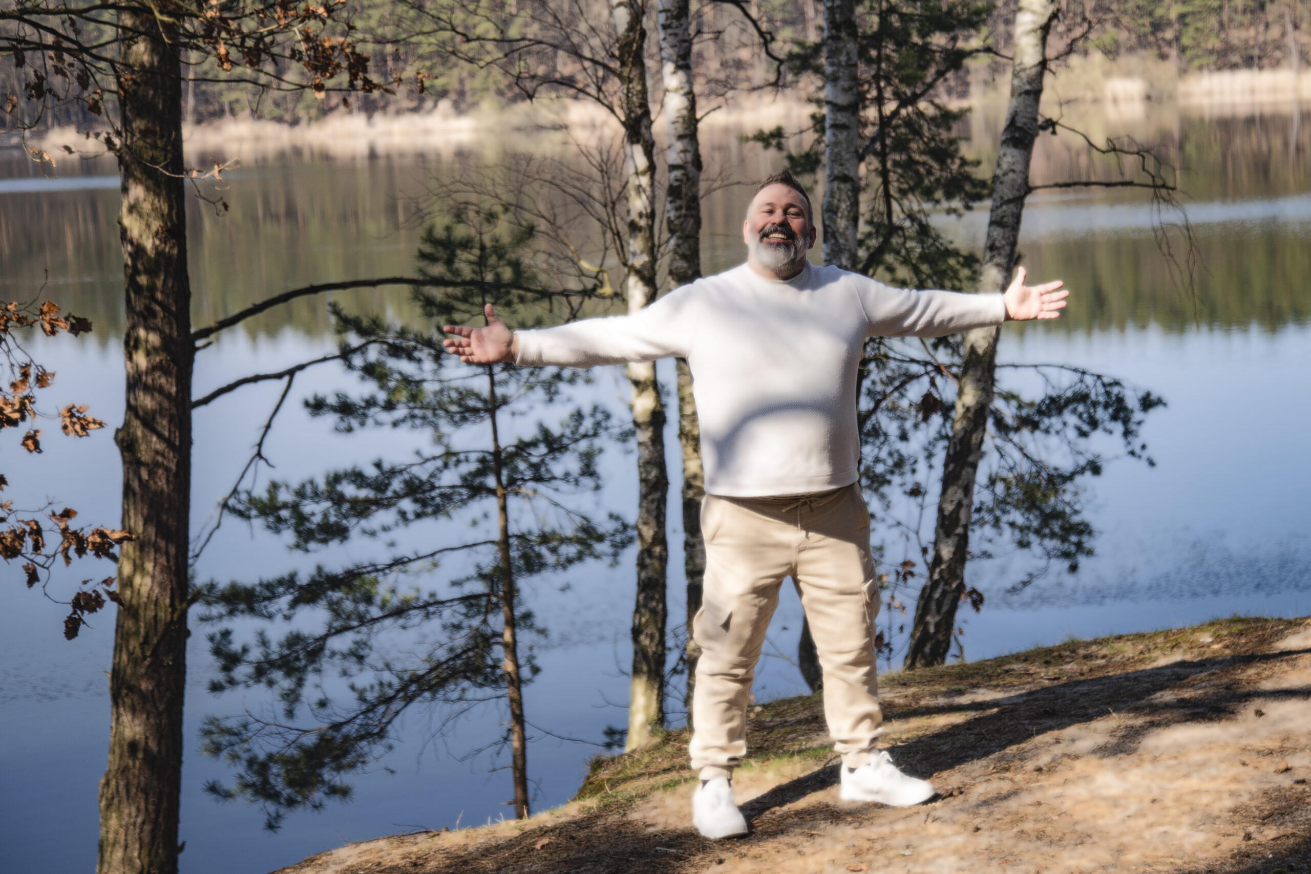 Tomasz Kuszewicz podczas pracy